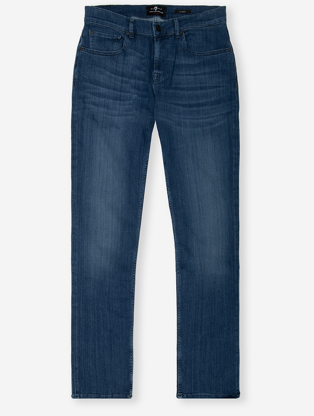 Slimmy Luxe Performance Plus Jeans Mid Blue