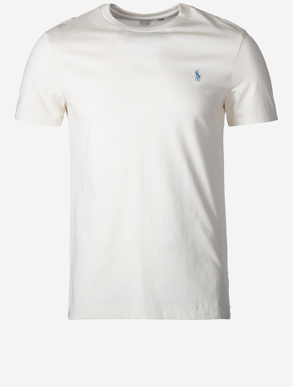 Slim Fit Crewneck T-Shirt Cream