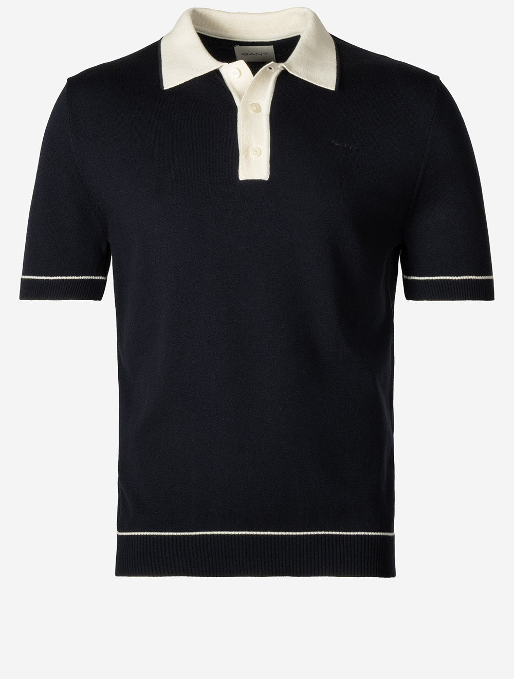 Cotton Modal Polo Evening Blue