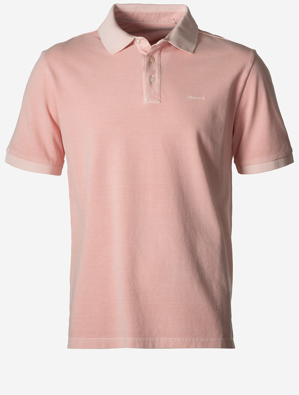 Sunfaded Short Sleeve Polo Bubblegum Pink