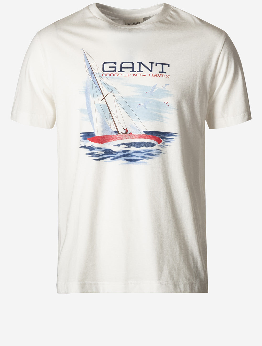 Graphic Short Sleeve T-Shirt Eggshell