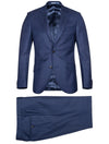 Weave 2 Piece Suit Blue