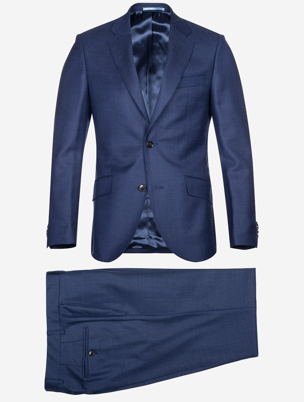 Weave 2 Piece Suit Blue