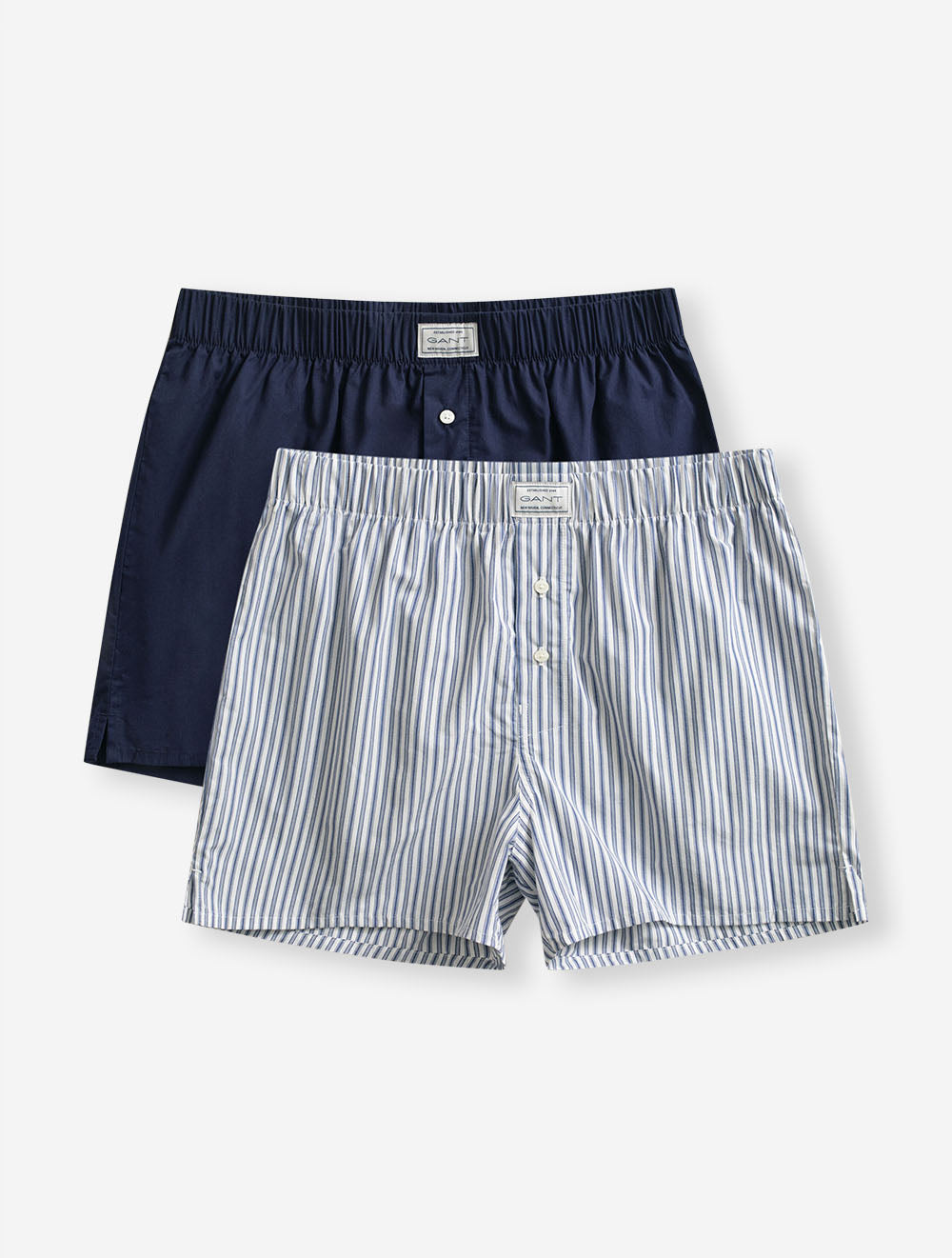 Boxer Shorts 2 Pack Vintage Blue