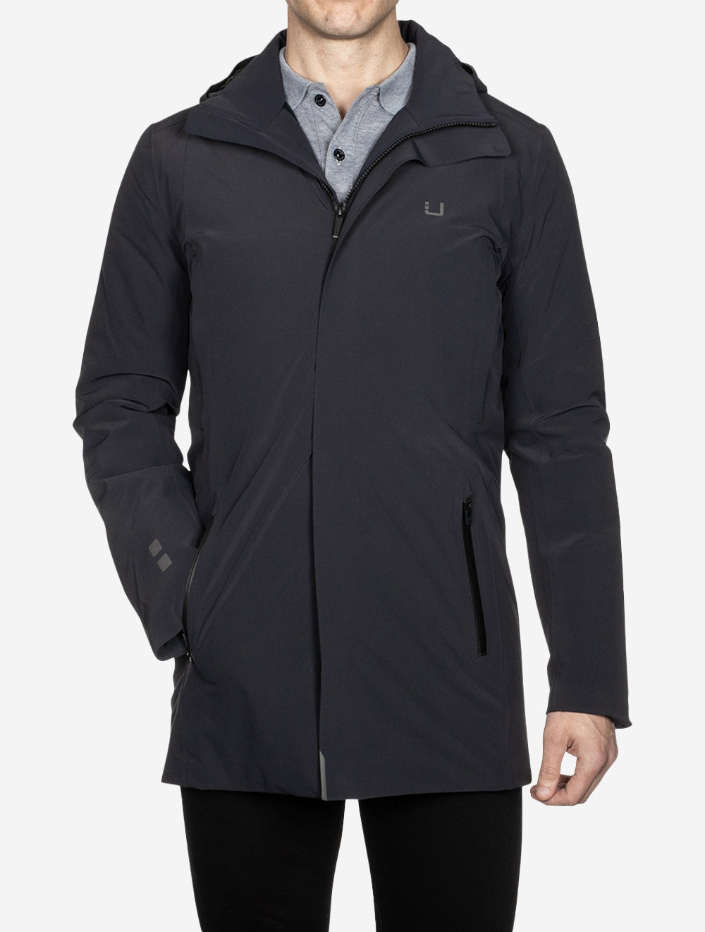 Ubr Regulator™ Parka Black | Stylish Men's Raincoats Now in Louis