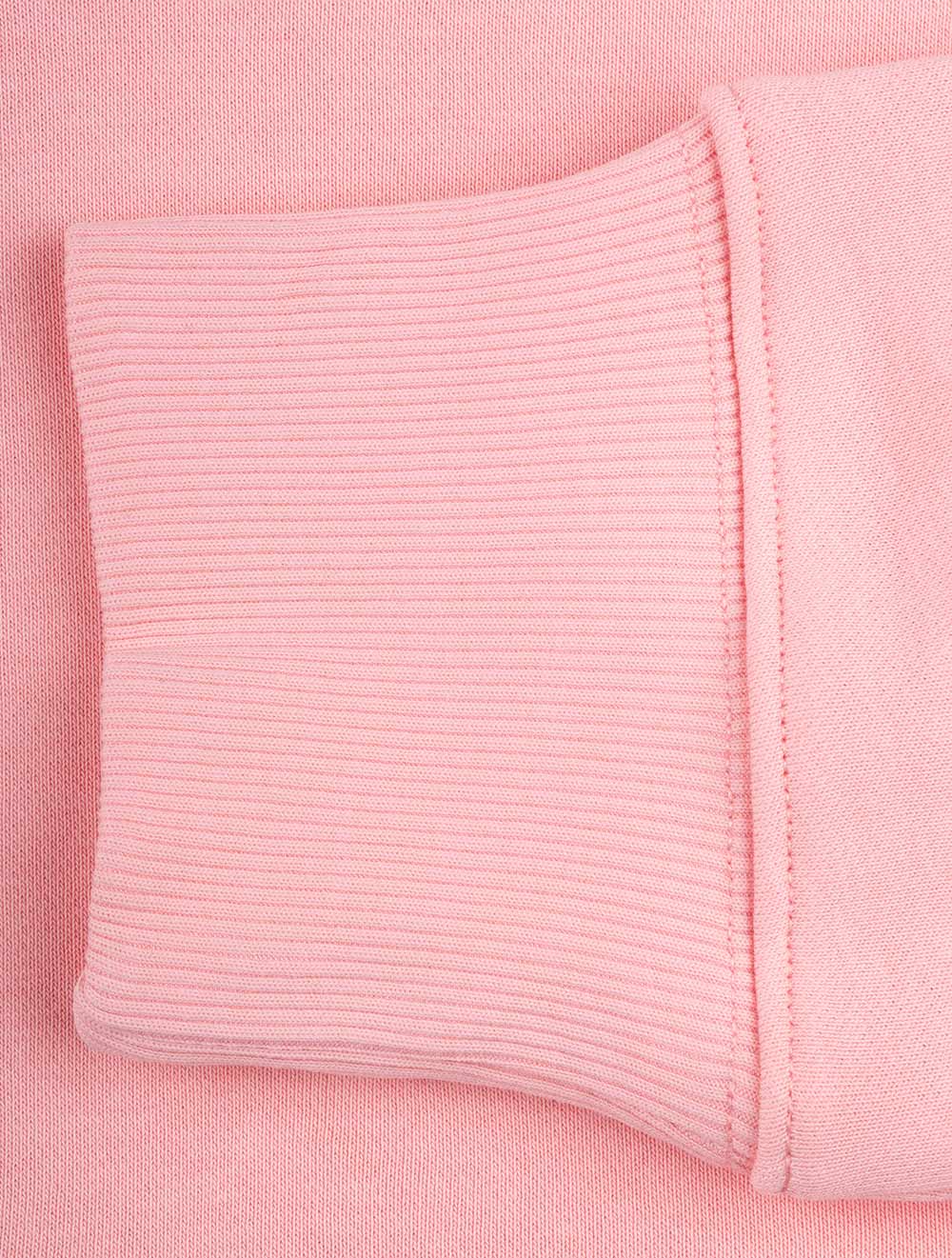 Regular Shield Half Zip Sweat Bubblegum Pink