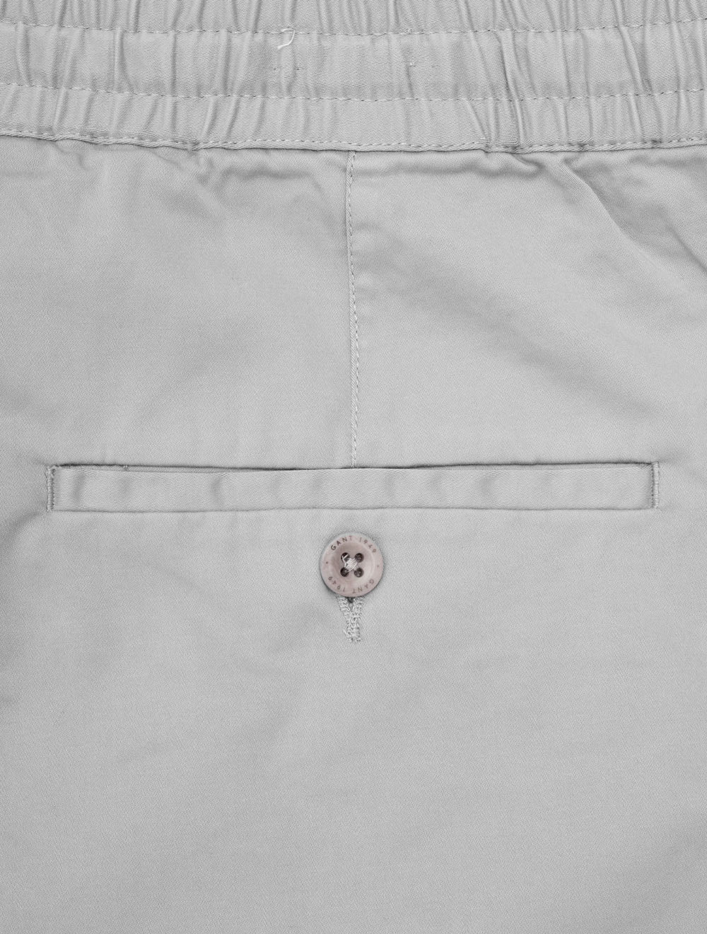 Drawstring Logo Shorts Mid Grey