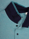 4 Colour Oxford Short Sleeve Pique Polo Ocean Turquosie