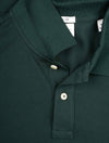 Regular Shield Short Sleeve Pique Polo Tartan Green