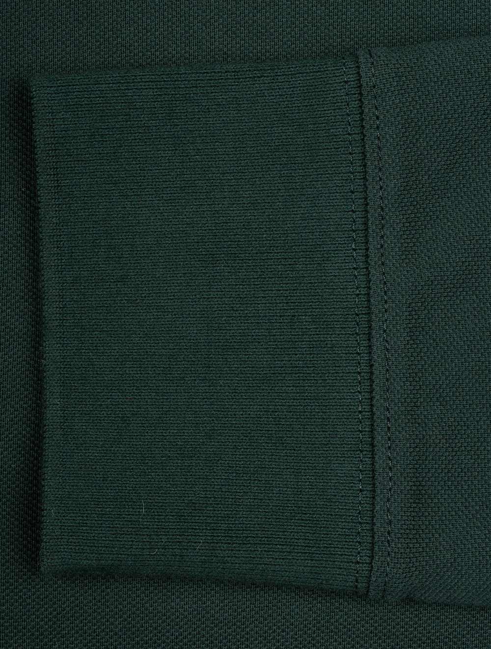 Regular Shield Long Sleeve Pique Rugger Tartan Green