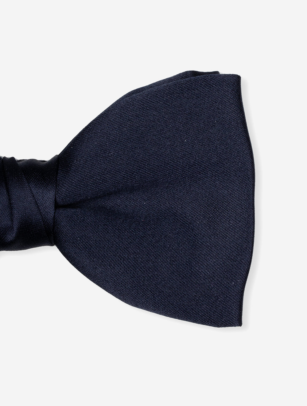 Satin Bow Tie Navy