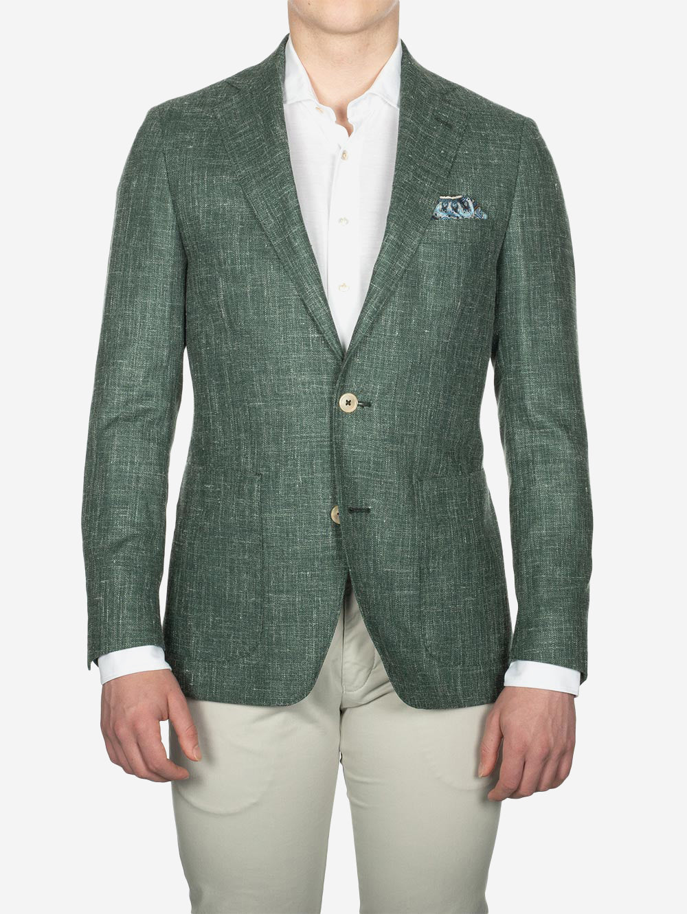 Veste DelFino à moitié doublée verte