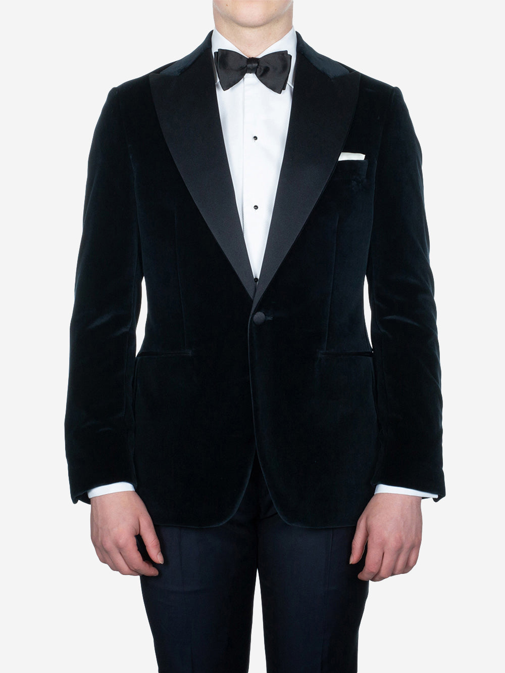 Velvet Jacket Navy