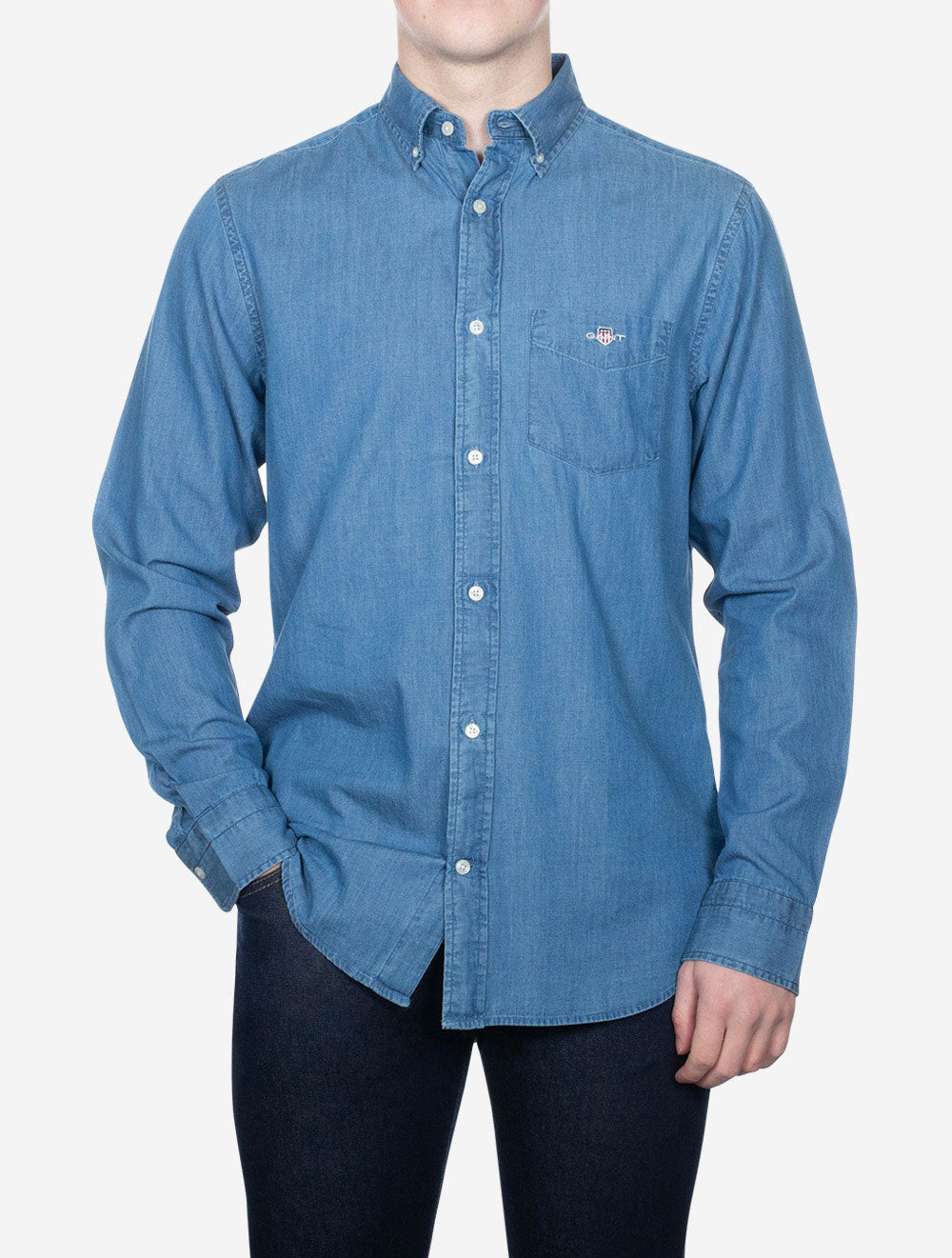 Regular Fit Indigo Shirt Blue