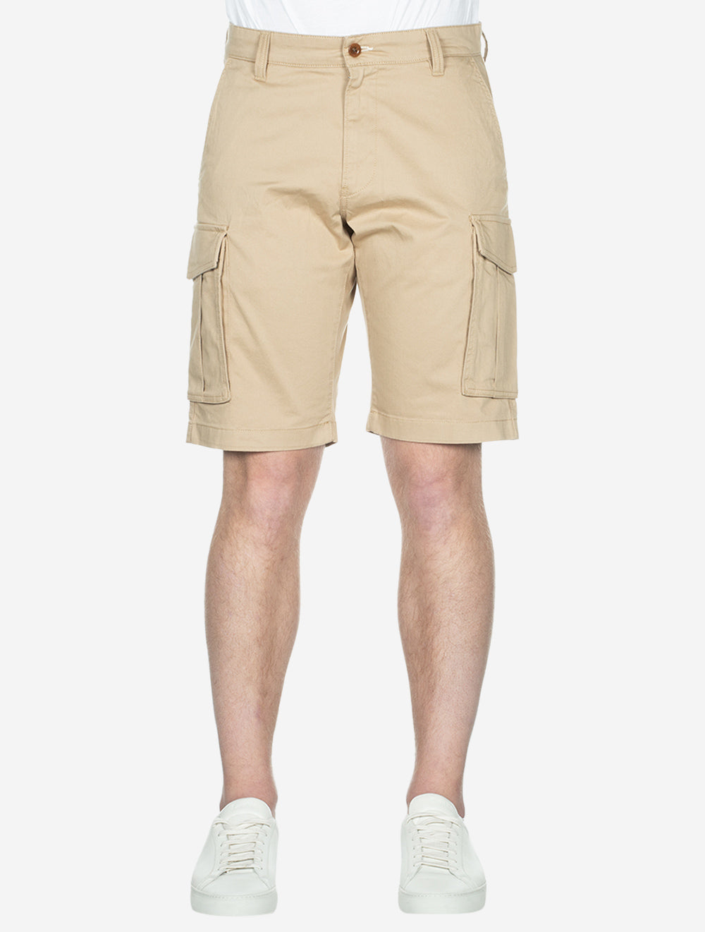 Regular Fit Classic Cargo Shorts Dark Khaki