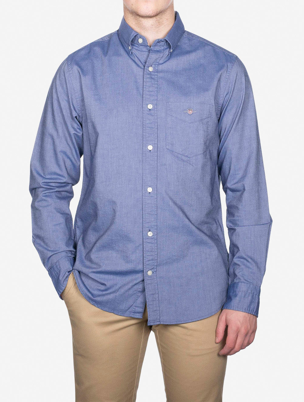 Regular Fit Classic Oxford Shirt Persian Blue