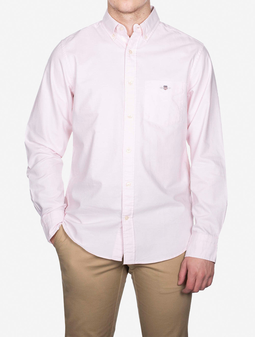Regular Fit Classic Oxford Shirt Light Pink