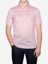 GRAN SASSO 3 Button Polo Shirt Pink