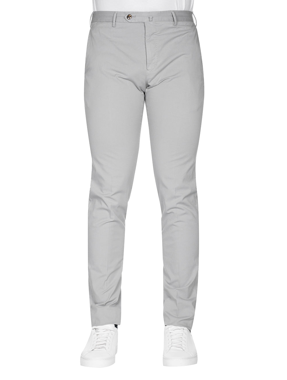 Pt01 Light Stretch Gabardine Trouser Light Grey AI1