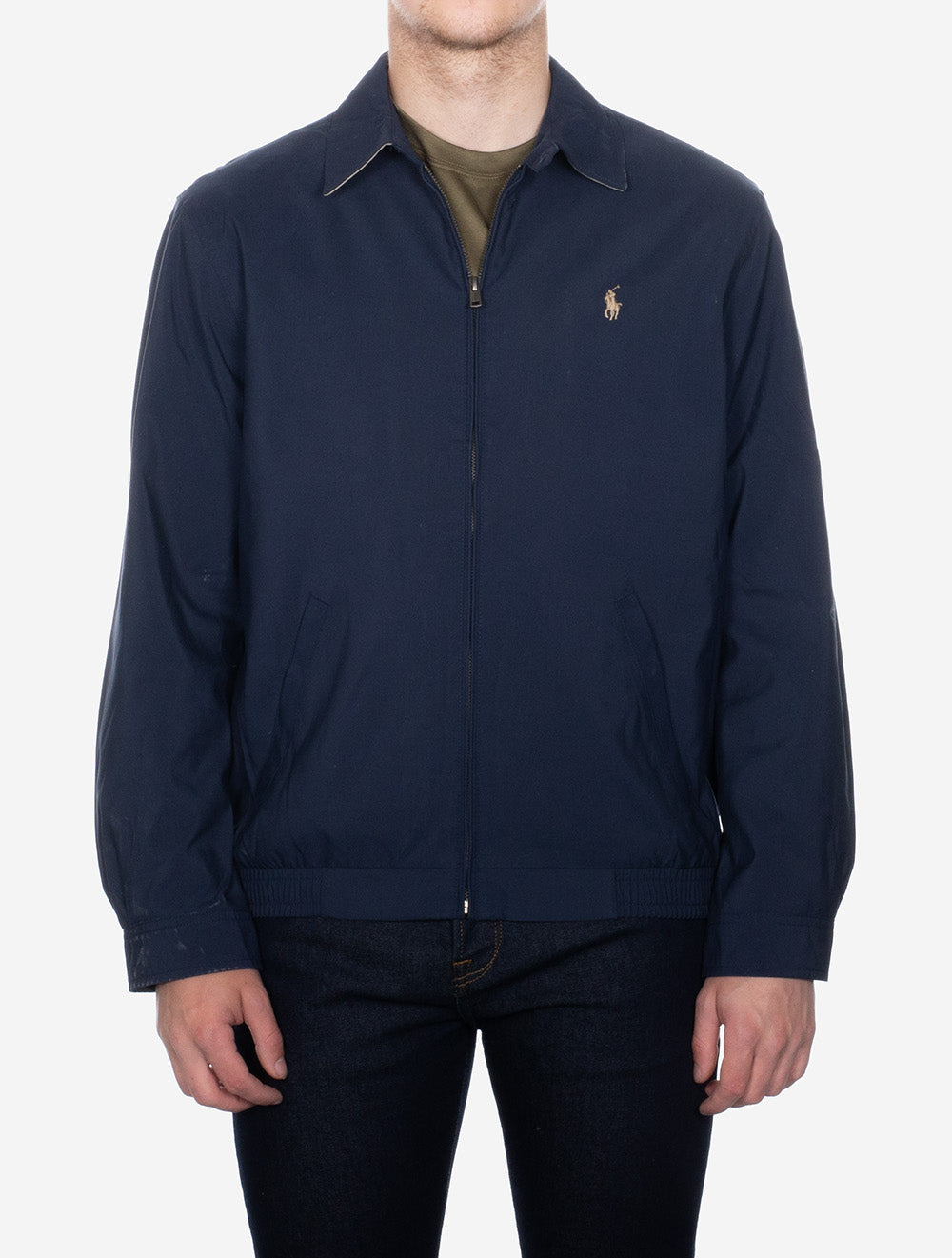 Ralph Lauren Bi-Swing Windbreaker Jacket Cruise Navy | Men's