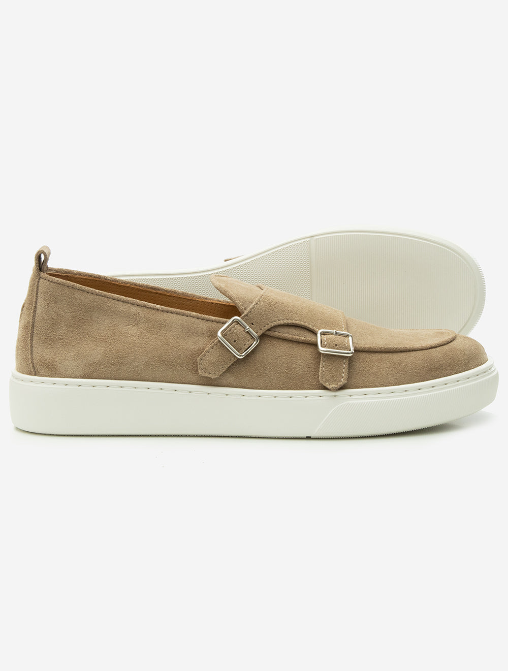Double Monk Loafer Sand