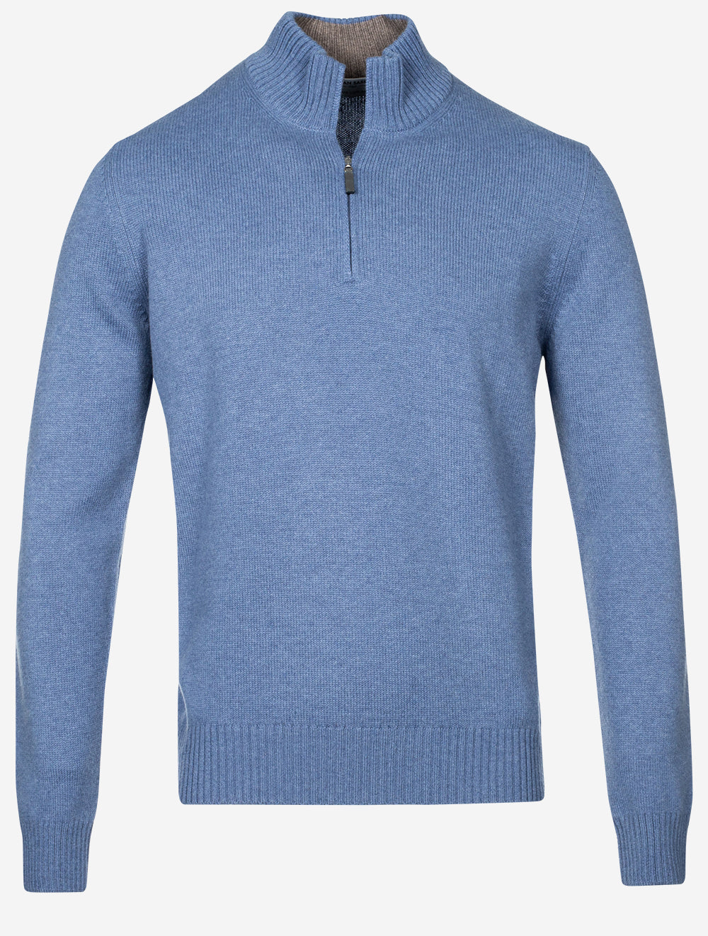 Half-Zip Jumper Blue