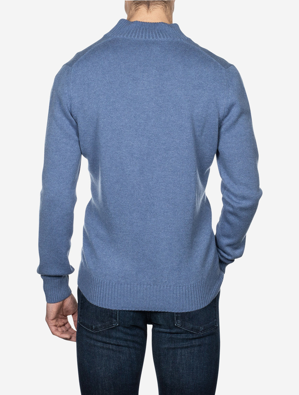 Half-Zip Jumper Blue