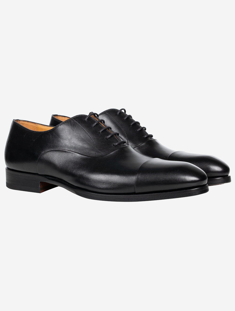 Toe Cap Shoe Black
