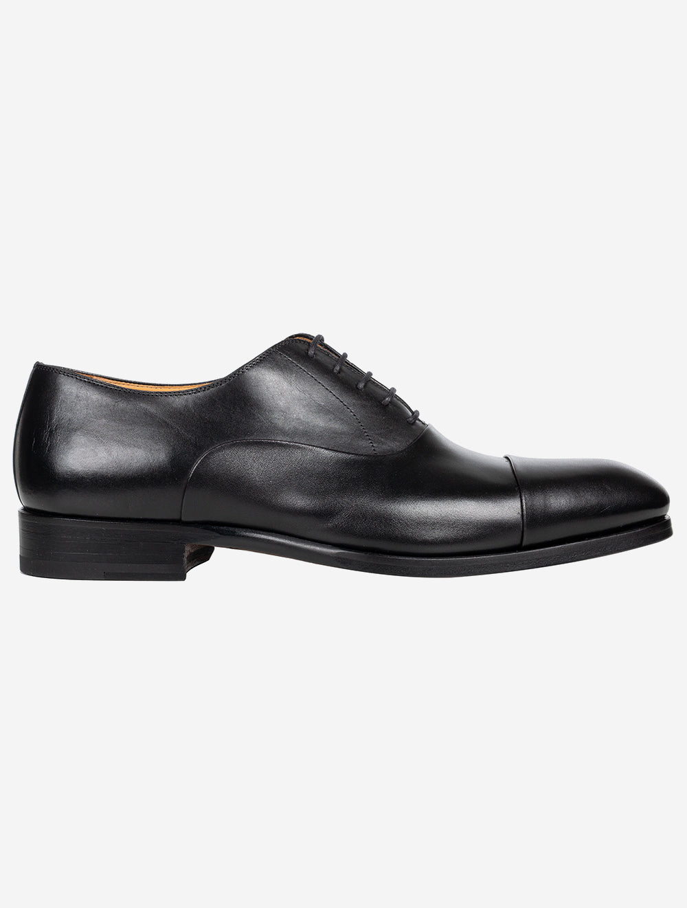 Toe Cap Shoe Black