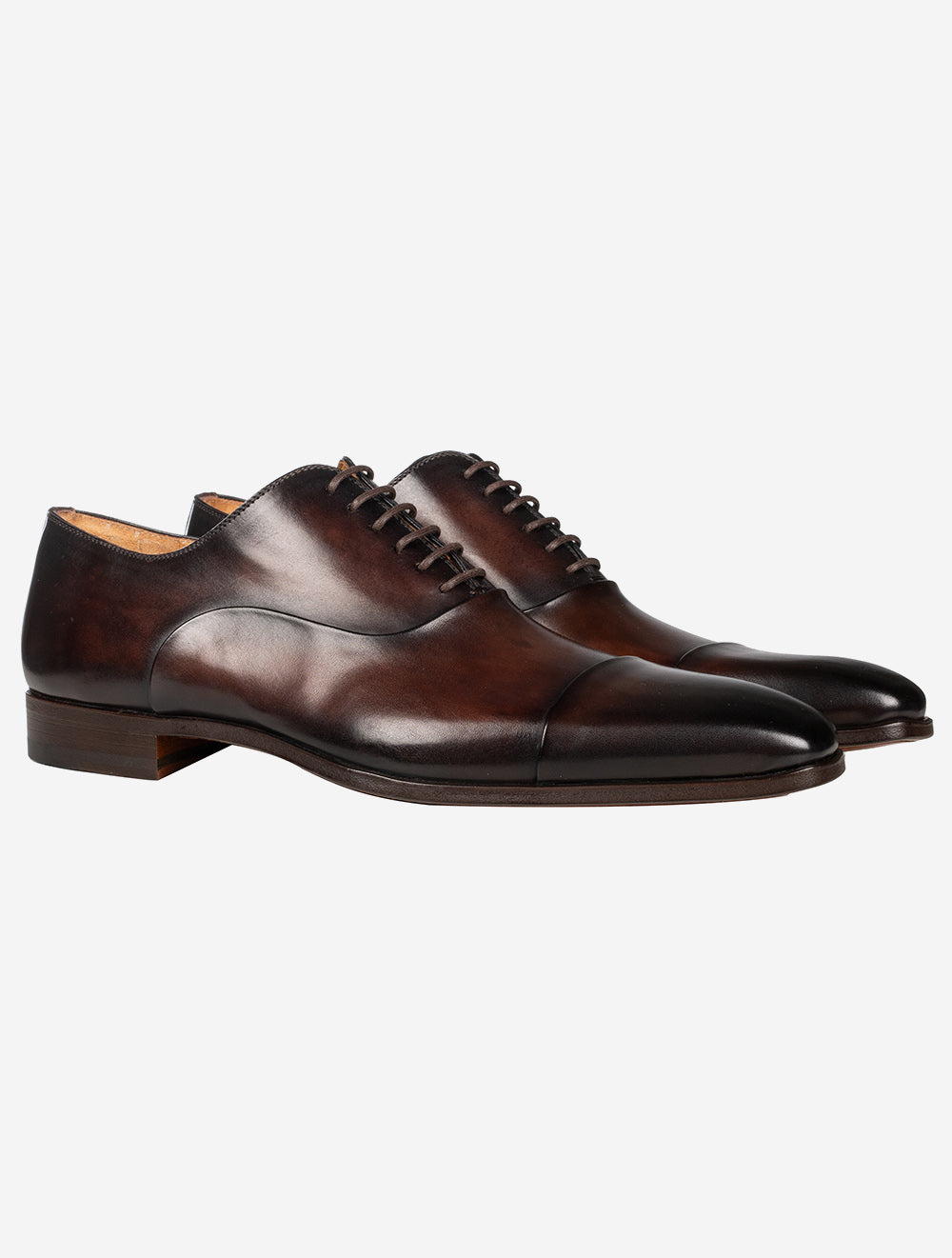 Toe Cap Shoe Marron