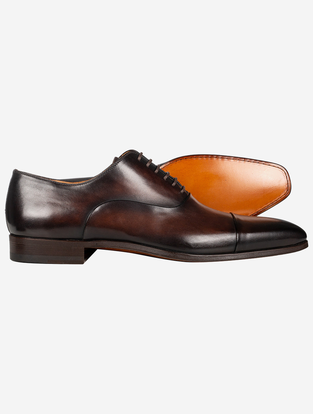 Toe Cap Shoe Marron