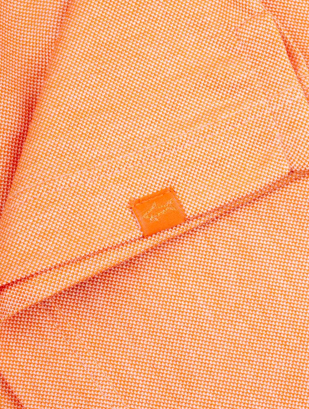 Piqué Polo Shirt Dark Orange