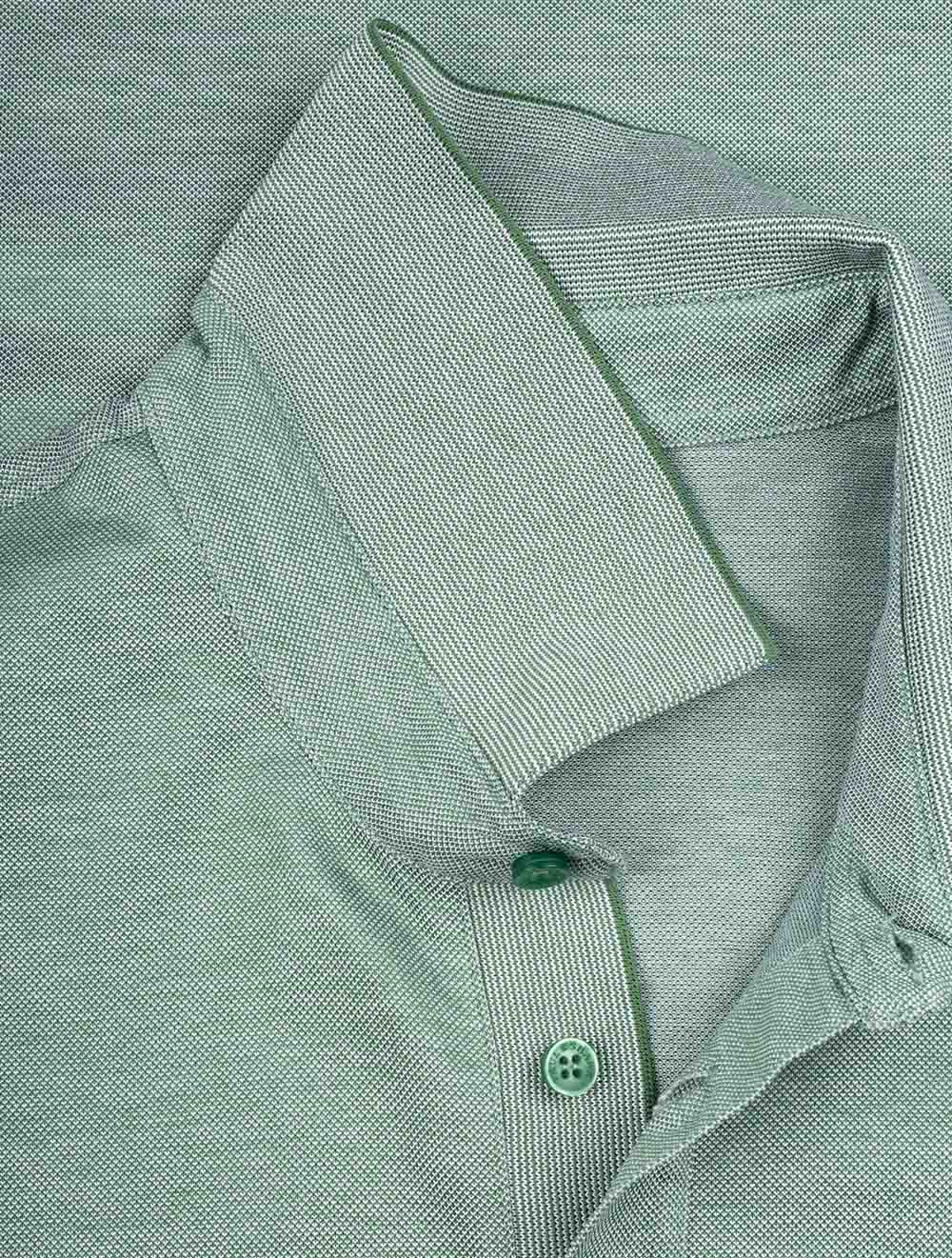 Piqué Polo Shirt Sage Green