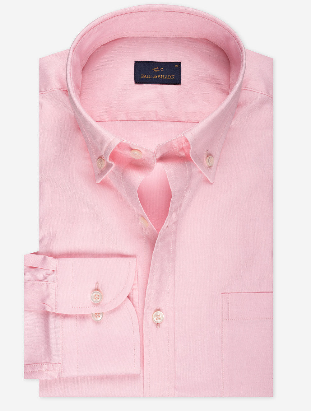 Paul And Shark Oxford Shirt Pink MI