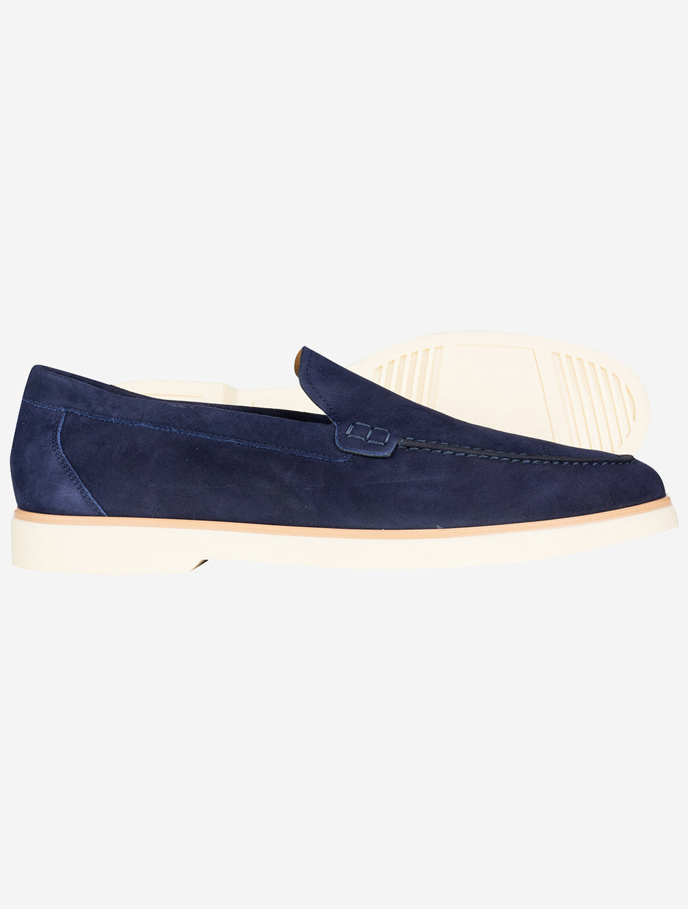 Suede Loafer Navy