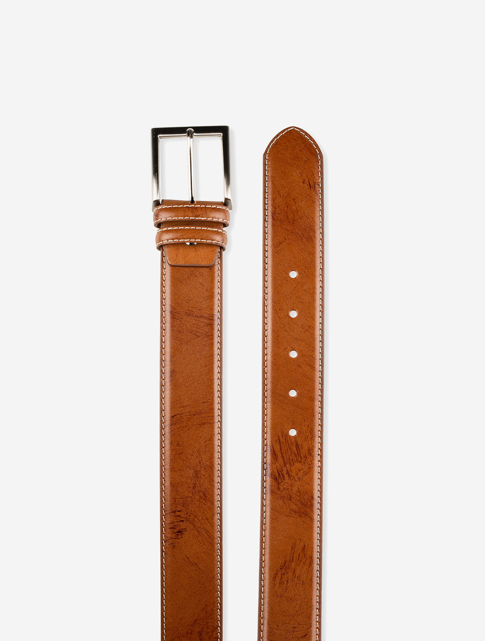 Ceinture en cuir marron