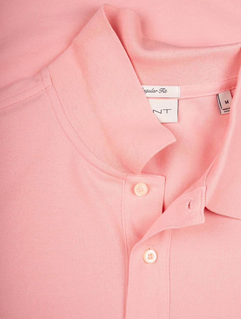 Regular Shield Short Sleeve Piqué Polo Bubbelgum Pink