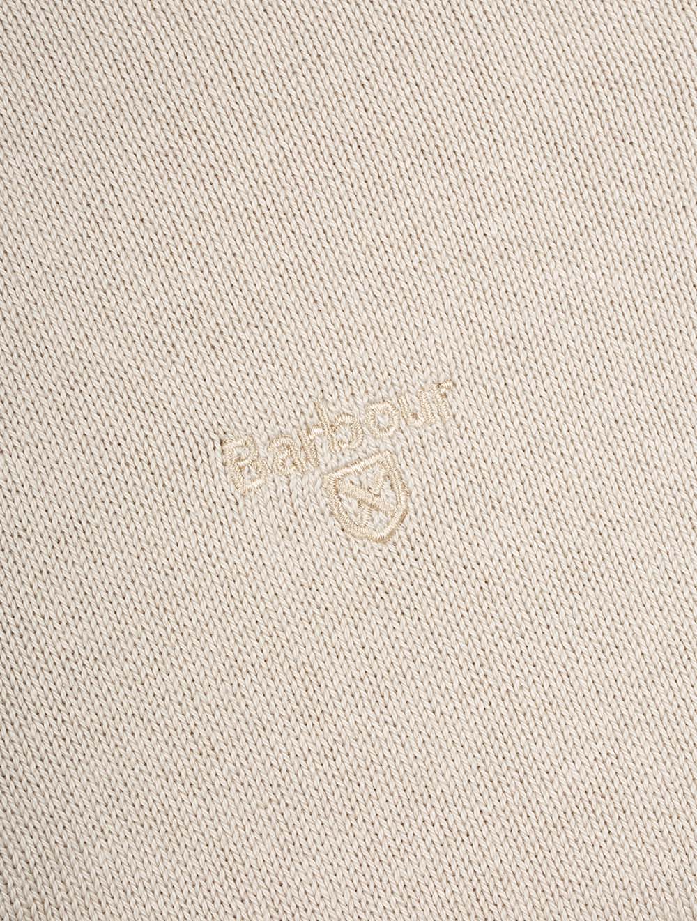 Barbour Half Zip Sweater Mist AI4