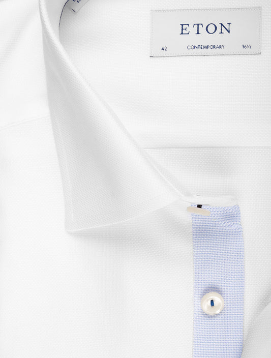 ETON Contemporary Oxford Formal Shirt White