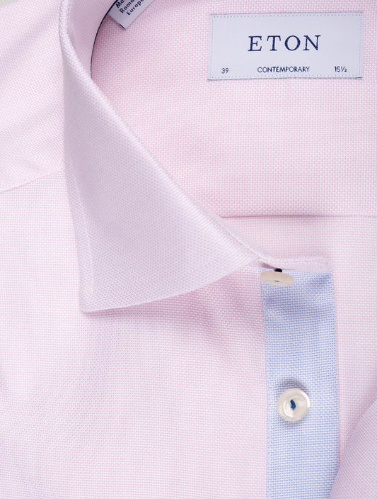 Contemporary Oxford Formal Shirt Pink