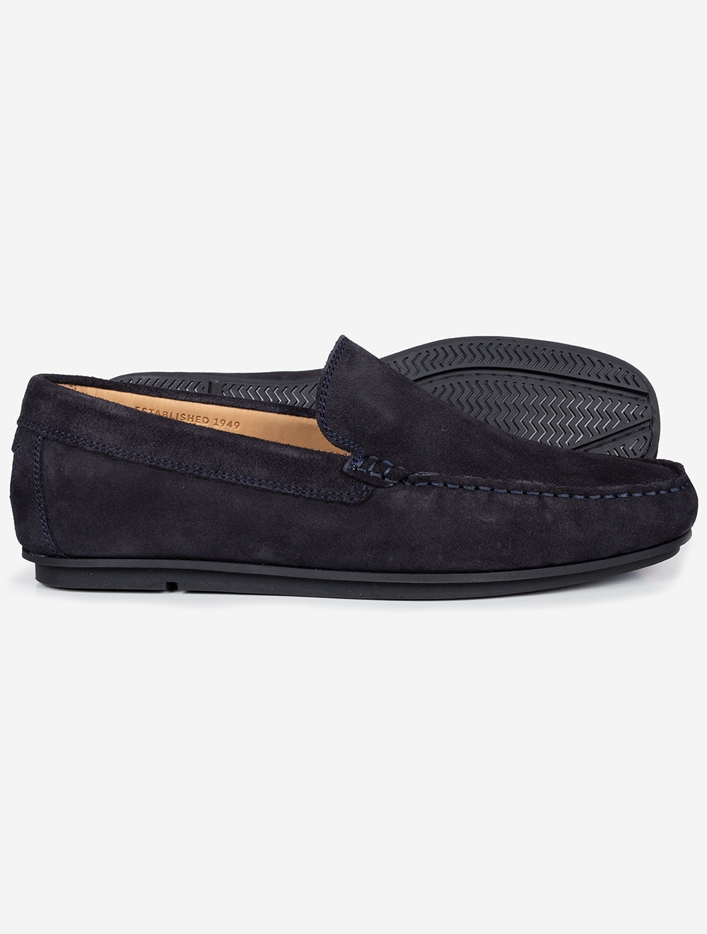 Wilmon Suede Loafers Marine