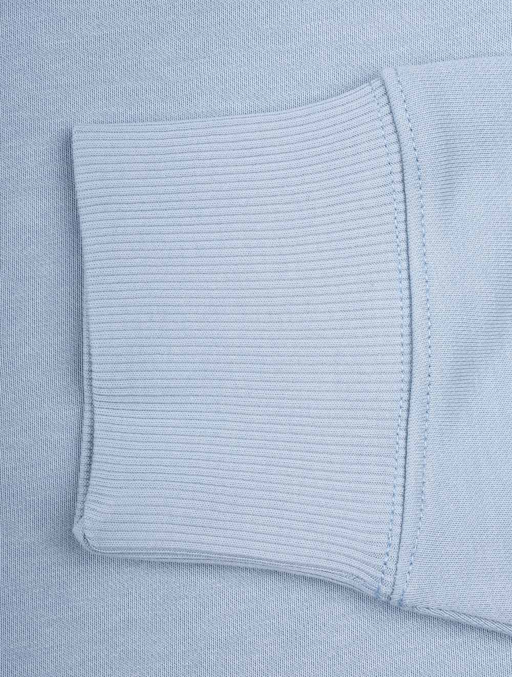 Regular Shield Half Zip Sweat Fresh Blue