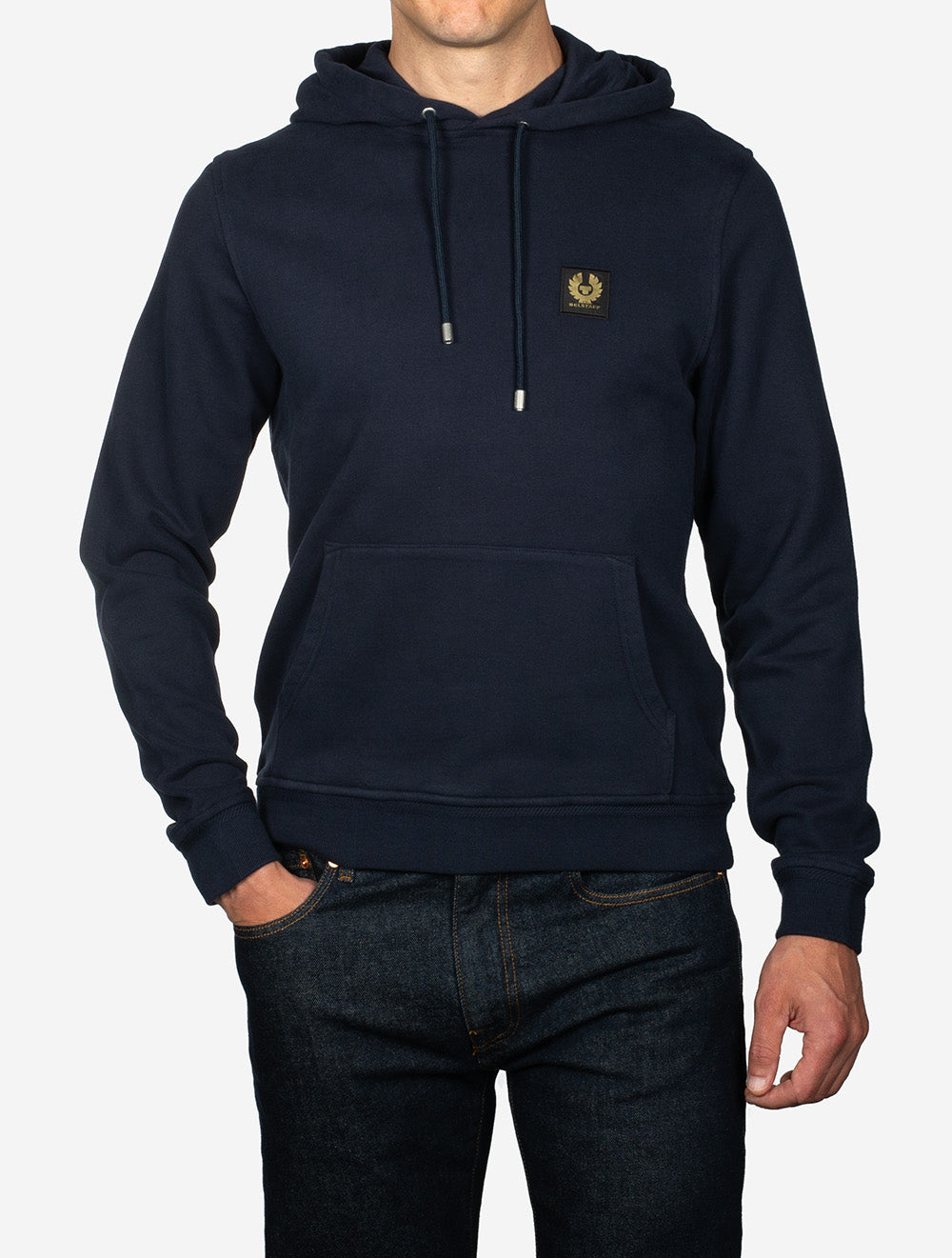 Cotton Hoodie Dark Ink