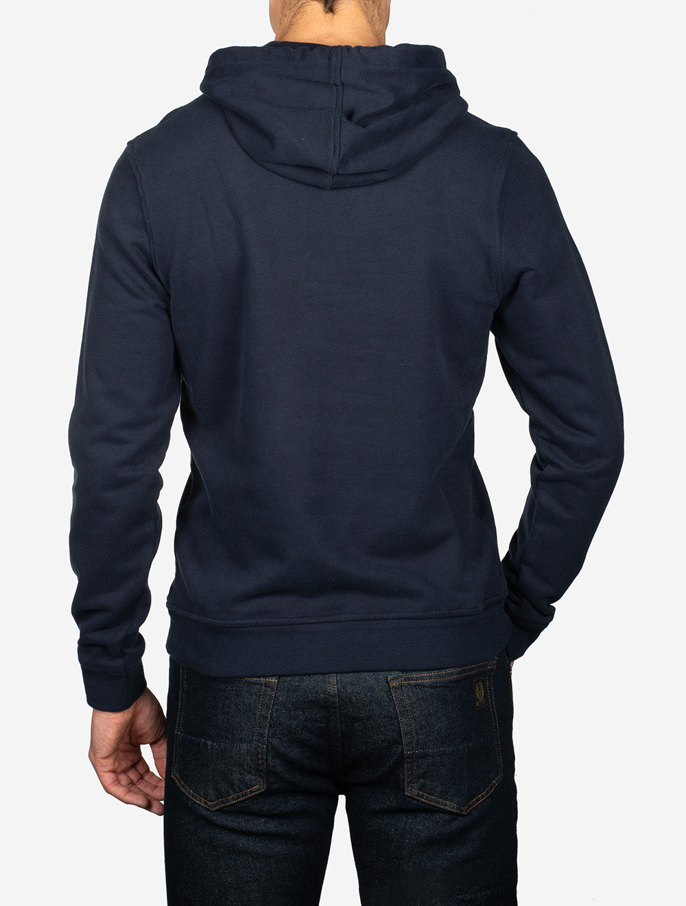 Cotton Hoodie Dark Ink