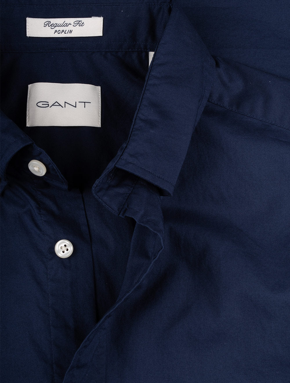 Regular Classic Poplin Short Sleeve Shirt Marine