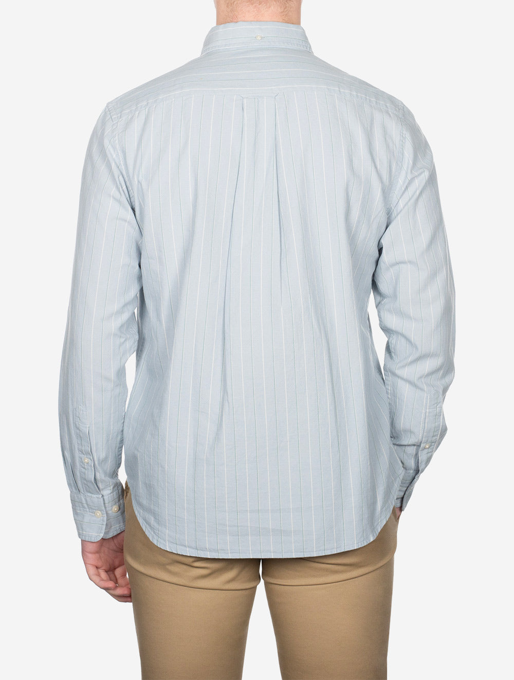 Gant Regular Archive Oxford Stripe Shirt Dove Blue AI2