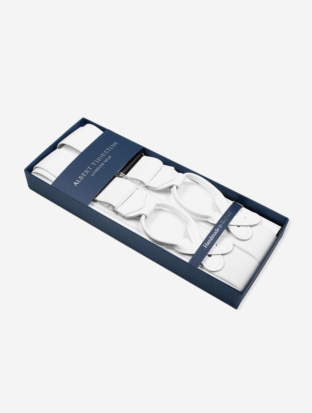 35mm Elastic Braces White
