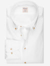 STENSTROMS Plain Button Down Shirt White