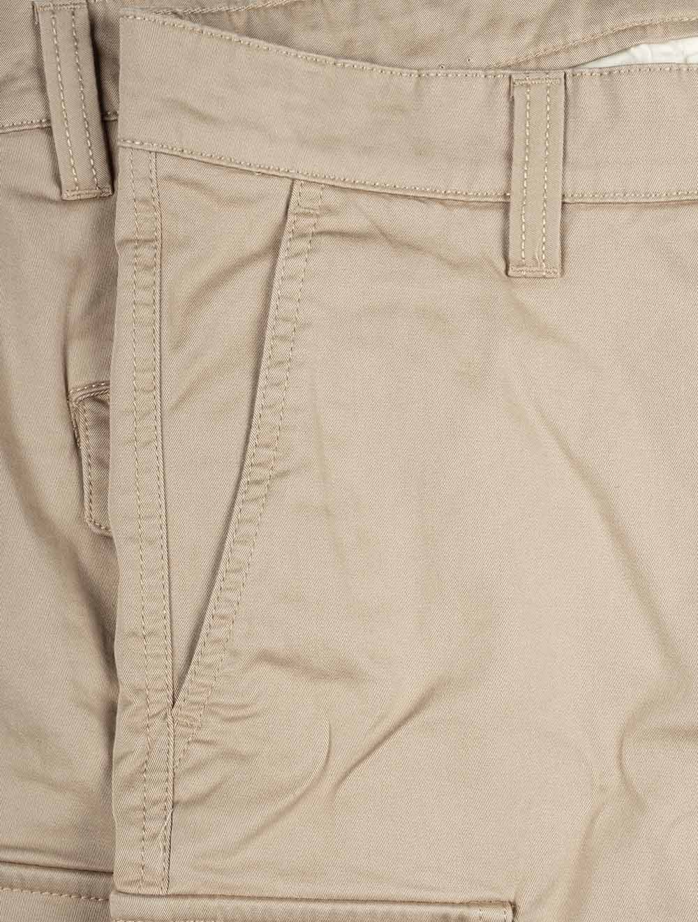 Regular Fit Classic Cargo Shorts Dark Khaki