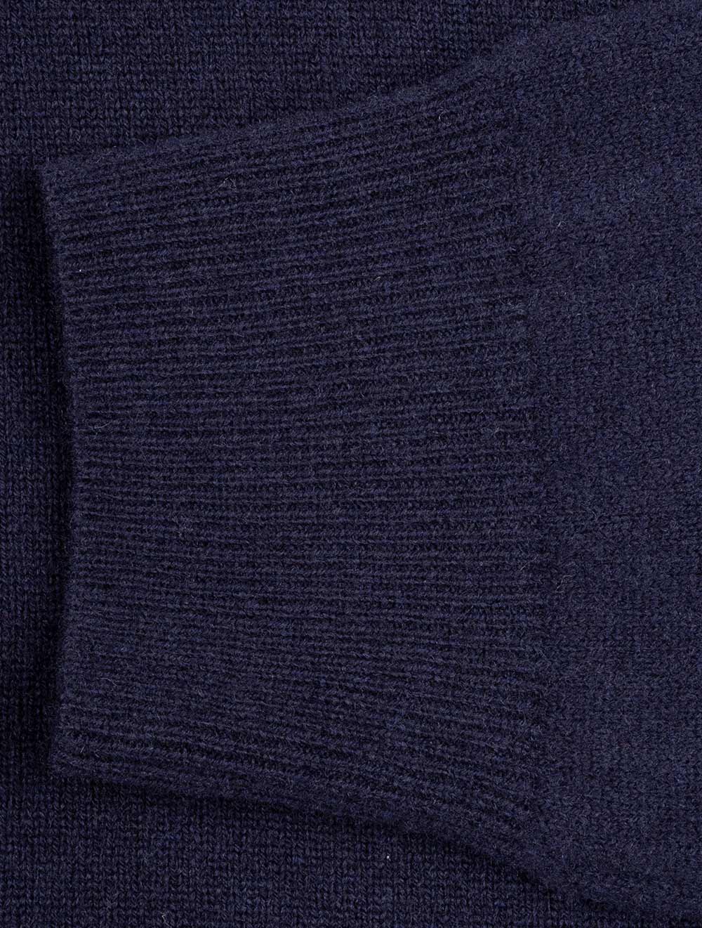 Superfine Lambswool C-Neck Sweater Marine
